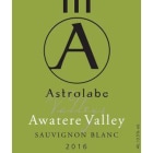 Astrolabe Awatere Sauvignon Blanc 2016 Front Label