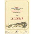 Tenuta San Guido Le Difese Toscana 2015 Front Label