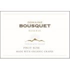Domaine Bousquet Reserve Organic Pinot Noir 2016 Front Label