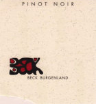 Judith Beck Pinot Noir 2015 Front Label