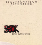 Judith Beck Altenberg Blaufrankisch 2010 Front Label