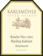 Weingut Karlsmuhle Kaseler Nies'Chen Kabinett Feinherb Riesling 2012 Front Label