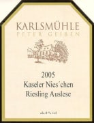 Weingut Karlsmuhle Kaseler Nies'chen Auslese Riesling 2005 Front Label
