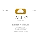 Talley Rincon Vineyard Chardonnay 2016 Front Label