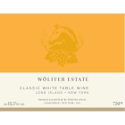 Wolffer Classic White 2017 Front Label