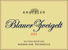 Weingut Krutzler Blauer Zweigelt 2012 Front Label