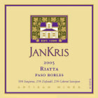 JanKris Winery Riatta 2005 Front Label