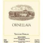 Ornellaia  1998 Front Label