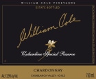 William Cole Vineyards (Chile) Columbine Special Reserve Chardonnay 2013 Front Label