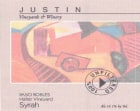 Justin Halter Vineyard Syrah 2000 Front Label