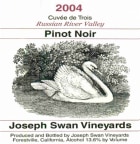 Joseph Swan Cuvee de Trois Pinot Noir 2004 Front Label