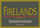 Firelands Gewurztraminer 2005 Front Label