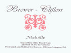 Brewer-Clifton Melville Pinot Noir 2005 Front Label