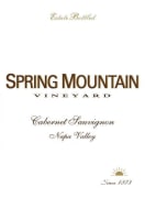 Spring Mountain Vineyard Cabernet Sauvignon 2006 Front Label