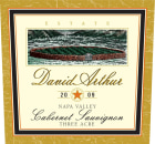 David Arthur Three Acre Cabernet Sauvignon 2009 Front Label