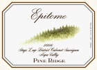 Forefront by Pine Ridge Epitome Cabernet Sauvignon 2006 Front Label