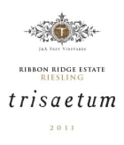 Trisaetum Ribbon Ridge Estate Dry Riesling 2011 Front Label