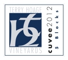 Terry Hoage 5 Blocks Cuvee 2012 Front Label