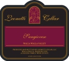 Leonetti Sangiovese 2013 Front Label