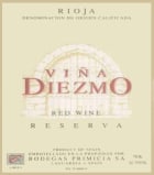 Bodegas Primicia Rioja Vina Diezmo Reserva 1996 Front Label