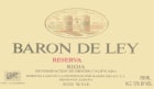 Baron de Ley Reserva 1996 Front Label