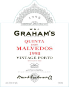 Graham's Malvedos 1998 Front Label