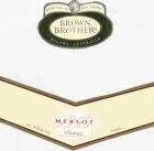 Brown Brothers Merlot 2005 Front Label