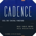 Cadence Ciel du Cheval 2005 Front Label