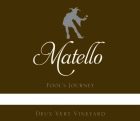 Matello Fools Journey Deux Vert Vineyard 2010 Front Label