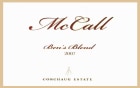 McCall Wines Corchaug Estate Ben's Blend 2007 Front Label