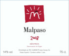 Canopy Malpaso 2008 Front Label