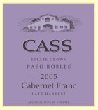 Cass Winery Late Harvest Cabernet Franc 2005 Front Label