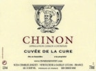 Charles Joguet Chinon Cuvee de la Cure 2011 Front Label