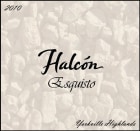 Halcon Vineyards Esquisto Mourvedre 2010  Front Label