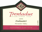 Trentadue Zinfandel 2006 Front Label