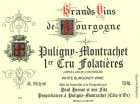 Paul Pernot Puligny-Montrachet Clos des Folatieres Premier Cru 2017 Front Label