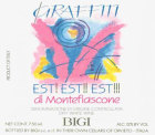 Bigi Est Est Est di Montefiascone Graffiti 2015 Front Label