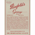Penfolds Grange 1997 Front Label