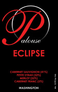 Palouse Winery Eclipse 2005 Front Label