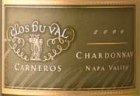 Clos Du Val Carneros Chardonnay 2000 Front Label