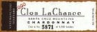 Clos LaChance Vanumanutagi Chardonnay 2000 Front Label