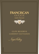 Franciscan Estate Clos Vineyard Reserve Cabernet Sauvignon 2013 Front Label
