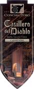 Casillero del Diablo Carmenere 2001 Front Label