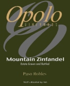 Opolo Mountain Zinfandel 2004  Front Label