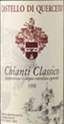 Castello di Querceto Chianti Classico 2001 Front Label
