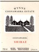 Wynns Coonawarra Estate Shiraz 1996 Front Label