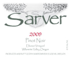 Sarver Winery Elhanan Vineyard Pinot Noir 2009 Front Label