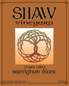 Shaw Vineyard Sauvignon Blanc 2013 Front Label