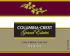 Columbia Crest Grand Estates Syrah 2000 Front Label