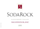 Soda Rock Winery Sauvignon Blanc 2015 Front Label